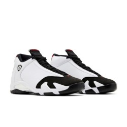 Air Jordan 14 Talon Noir/Argent Amorti