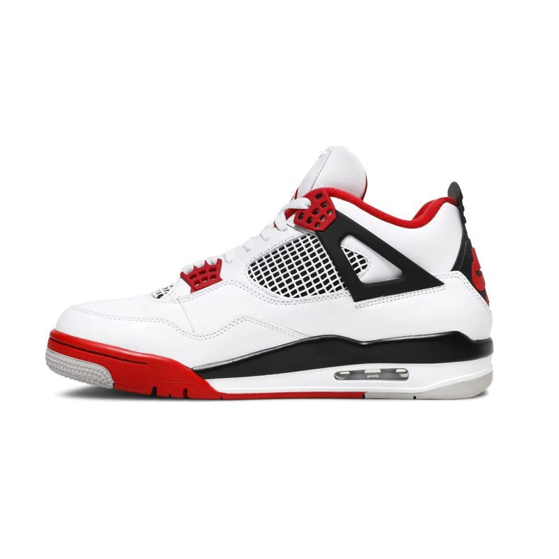 Air Jordan 4 Retro 'Crimson' - Bold Red Accents