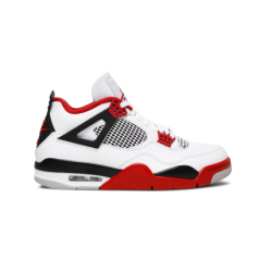 Air Jordan 4 Retro 'Crimson' - Bold Red Accents