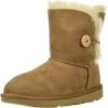 Bottes UGG K Bailey Button II Enfant Mouton Souple Naturel