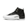 Air Jordan 12 "Black Nubuck" - Matériau Velouté Noir